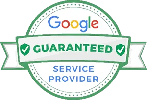 Google Guaranteed service provider badge.